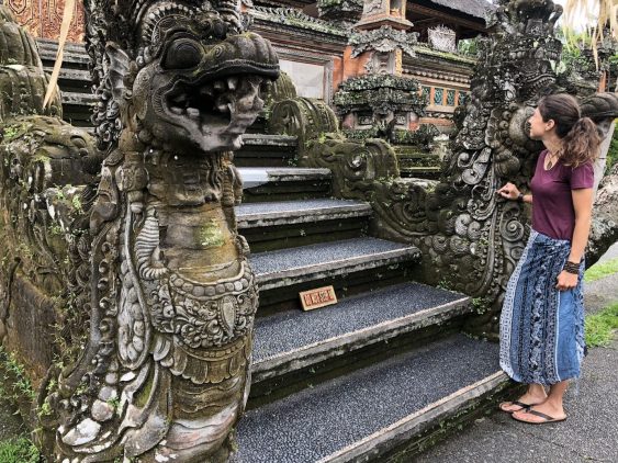 Temple hindouisme à Bali dans notre voyage en groupe entre femmes organisé entre Voyageuses du Québec #bali #voyage #femme #voyageorganise
